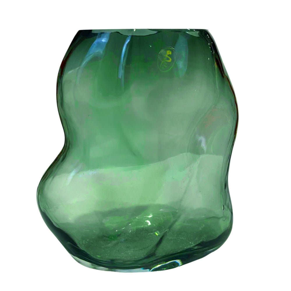 Florero decorativo de vidrio Home Elegance de 23 cm.