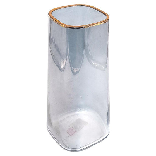 Florero Decorativo Home Elegance de Vidrio 28 cm x 13 cm