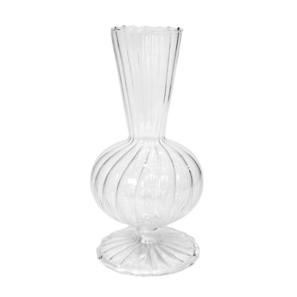 Florero Decorativo Home Elegance de Vidrio / Clear / 6" x 2.5" - Home Elegance - Titan.com.pa - 2100000919277
