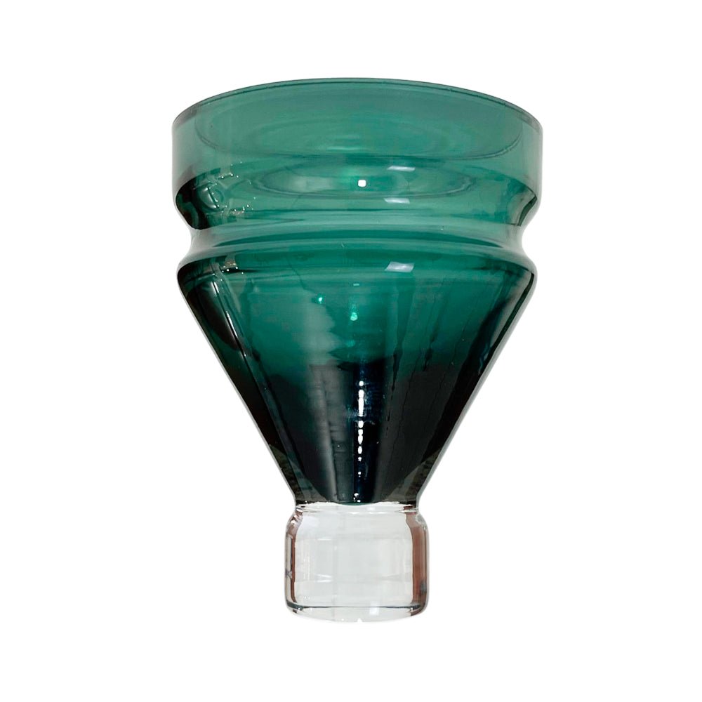 Florero de vidrio decorativo Home Elegance de 15 cm.