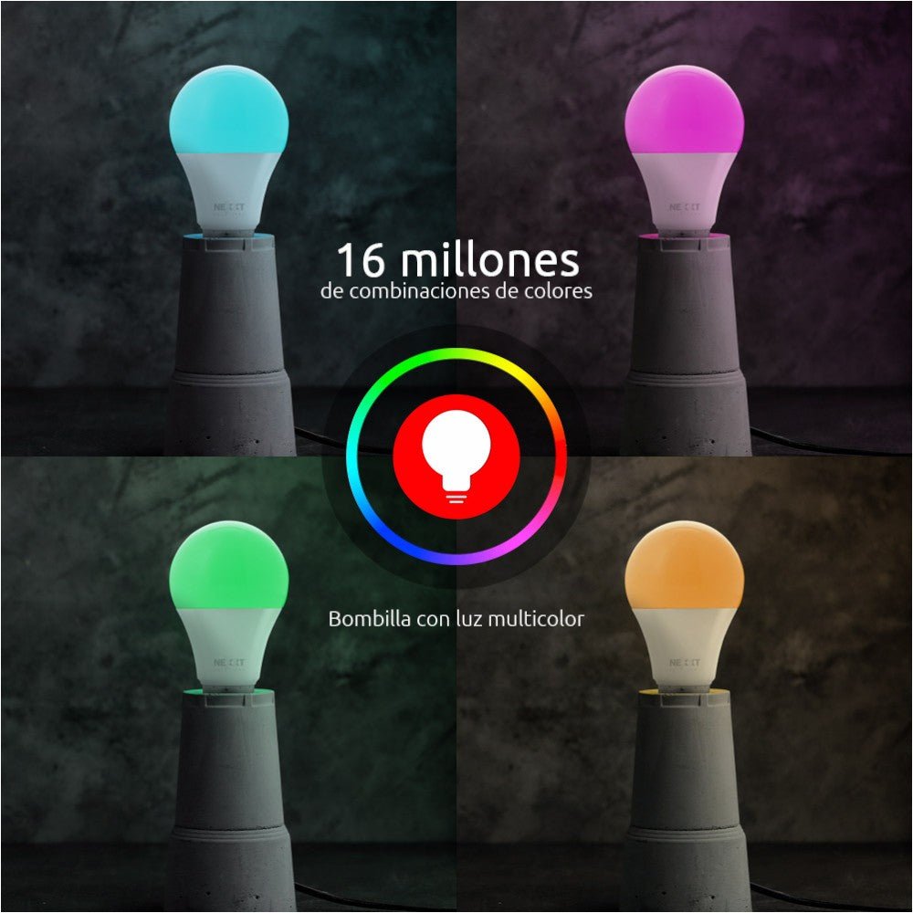 Foco Nexxt Solutions Smart Led / Rgb / 110V - Nexxt Solutions - Titan.com.pa - 798303057899