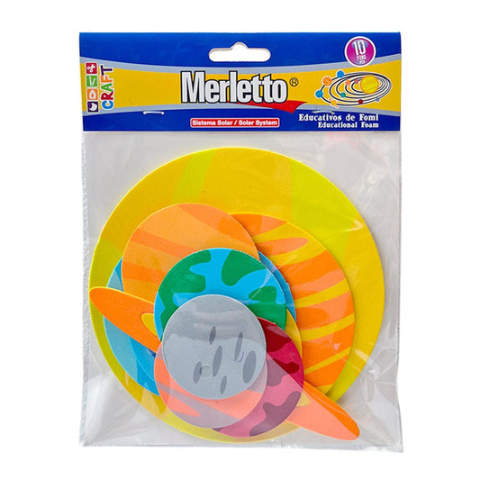Fomi Sistema Solar Merletto 10 Piezas - Merletto - Titan.com.pa - 7450112130141