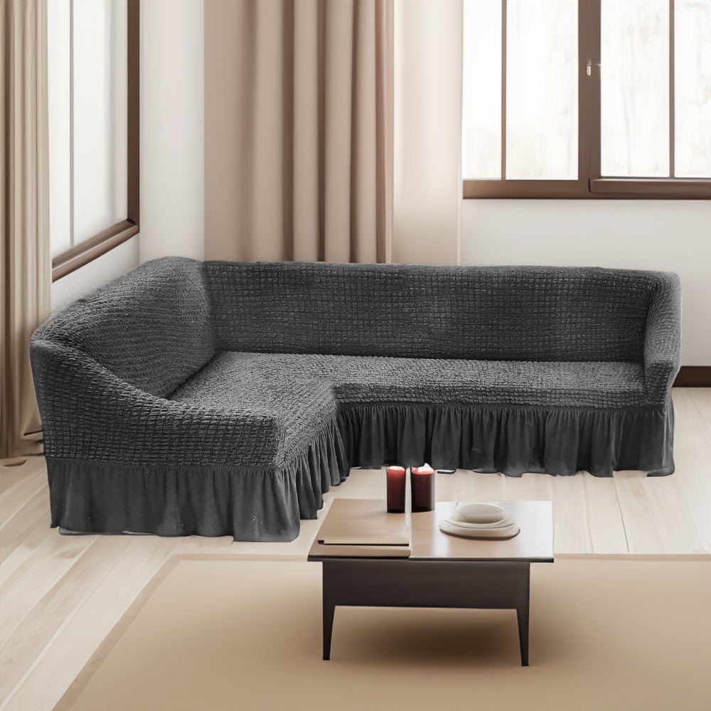 Forro De Sofá L Beneli Home 43 X 38 X 16 Negro - Beneli Home - Titan.com.pa - 7453129420298