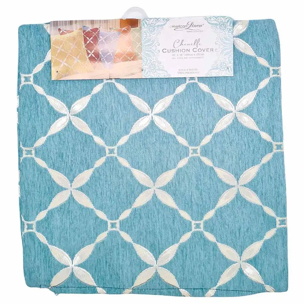 Forro Para Cojín American Line Chenille 18" x 18" - Surtido - American Linen - Titan.com.pa - 787426841362
