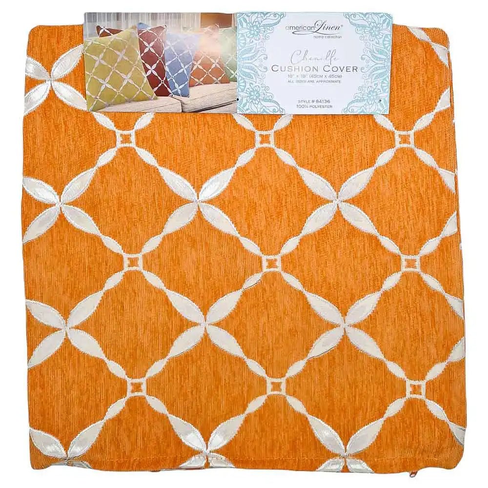 Forro Para Cojín American Line Chenille 18" x 18" - Surtido - American Linen - Titan.com.pa - 787426841362