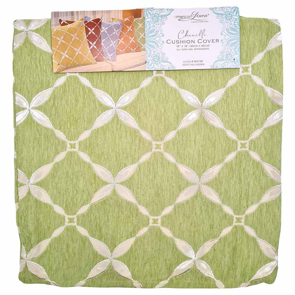 Forro Para Cojín American Line Chenille 18" x 18" - Surtido