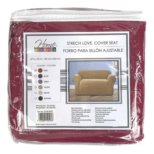Forro Para Sofá Home Accents Ajustable de 47" x 96" 2 Puesto - Surtido