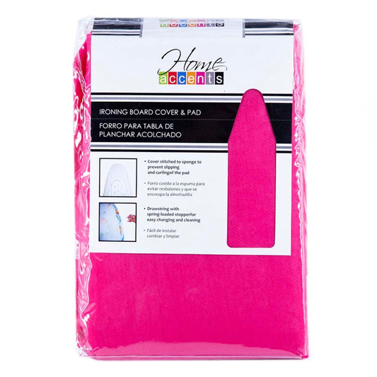 Forro Para Tabla De Planchar Home Accents Fucsia