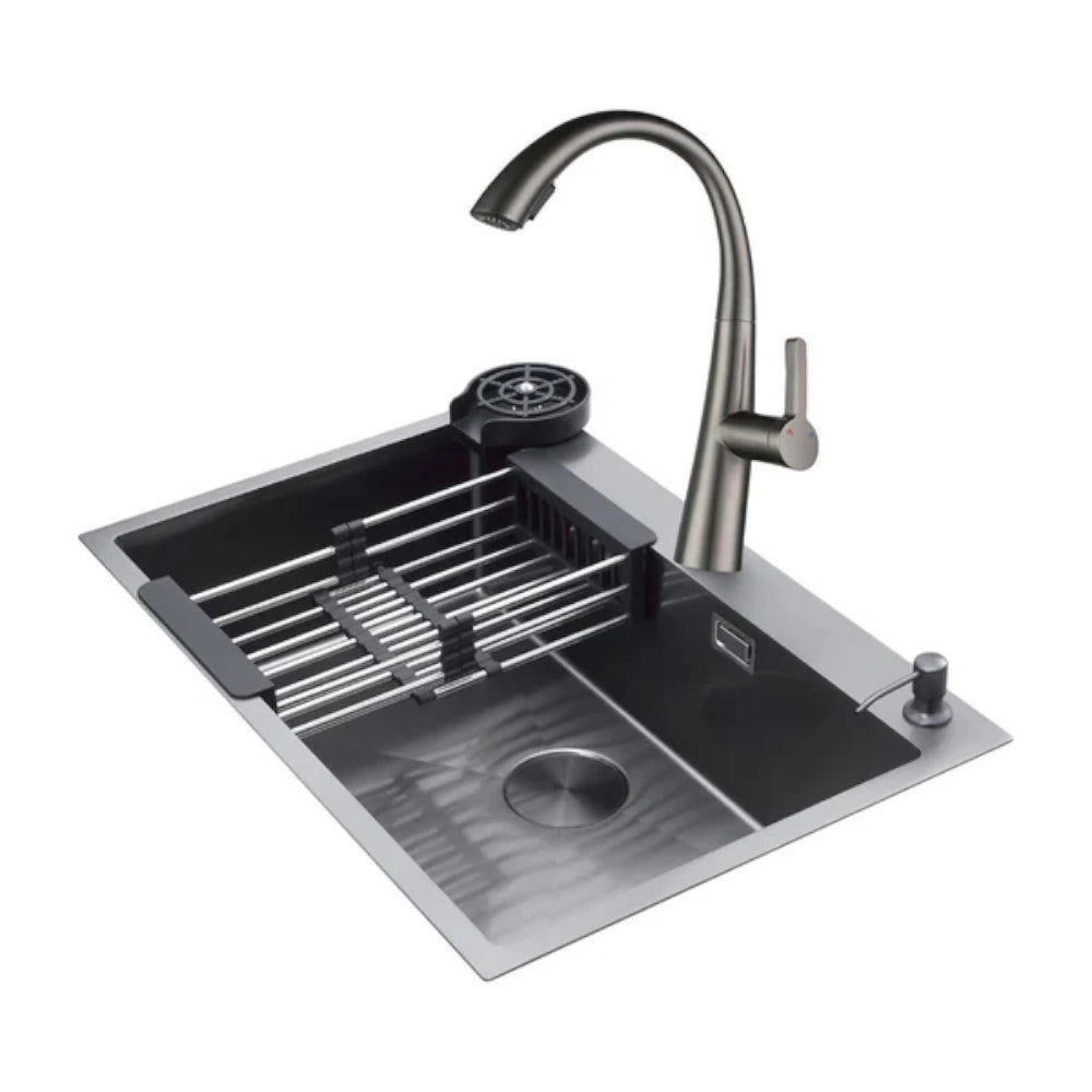 Fregador Multifunción Drija 76.2 cm / Acero Inoxidable Satín / Bolonia 76 - Drija - Titan.com.pa - 710497348690