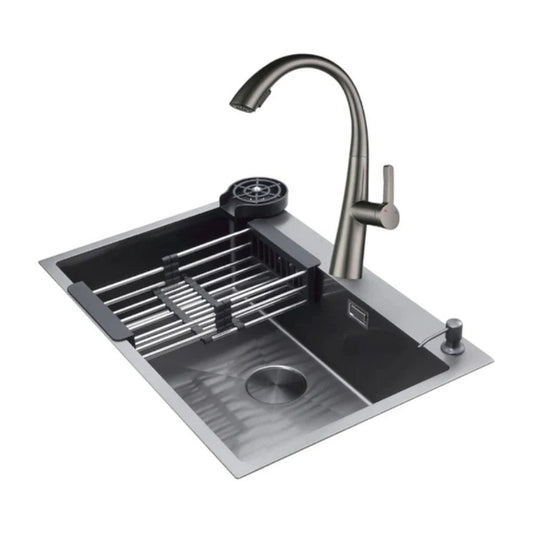 Fregador Multifunción Drija 76.2 cm / Acero Inoxidable Satín / Bolonia 76 - Drija - Titan.com.pa - 710497348690