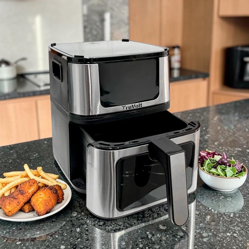 Freidora de Aire + Grill 2 en 1 TruVolt / 5 Litros - Truvolt - Titan.com.pa - 238202641343