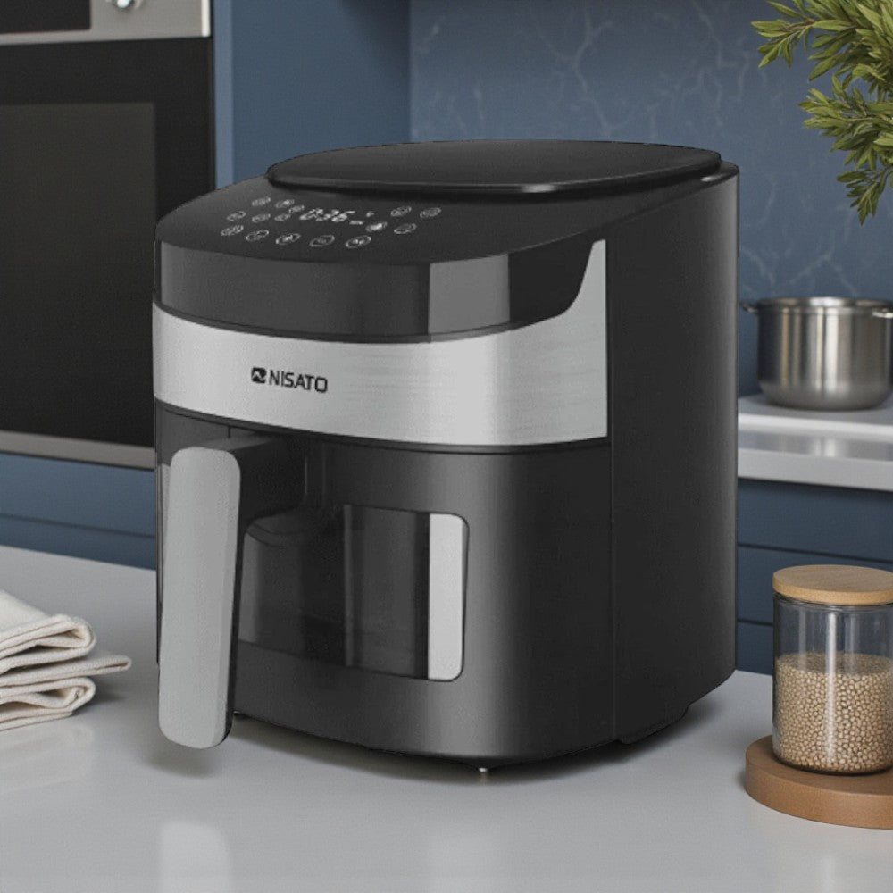 Freidora de Aire Nisato 4.2 Litros / 1200W / Negro - Nisato - Titan.com.pa - 115300803807