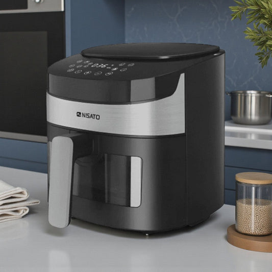 Freidora de Aire Nisato 4.2 Litros / 1200W / Negro - Nisato - Titan.com.pa - 115300803807
