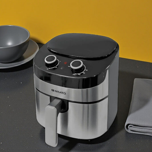 Freidora de Aire Nisato 4.2LT / 1200W / Negro - Nisato - Titan.com.pa - 115300803708