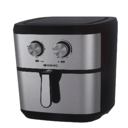Freidora De Aire Nisato 9.0Lt Acero Inoxidable