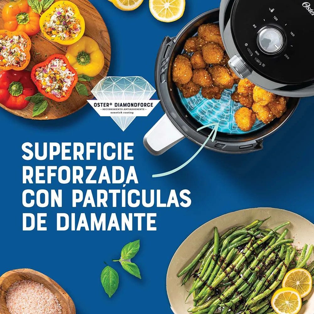 Freidora de Aire Oster 4 Litros / 220V / Negro - Oster - Titan.com.pa - 053891153126