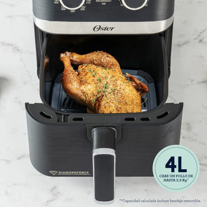 Freidora de Aire Oster 4LT manual DiamondForce en el Titán Panamá