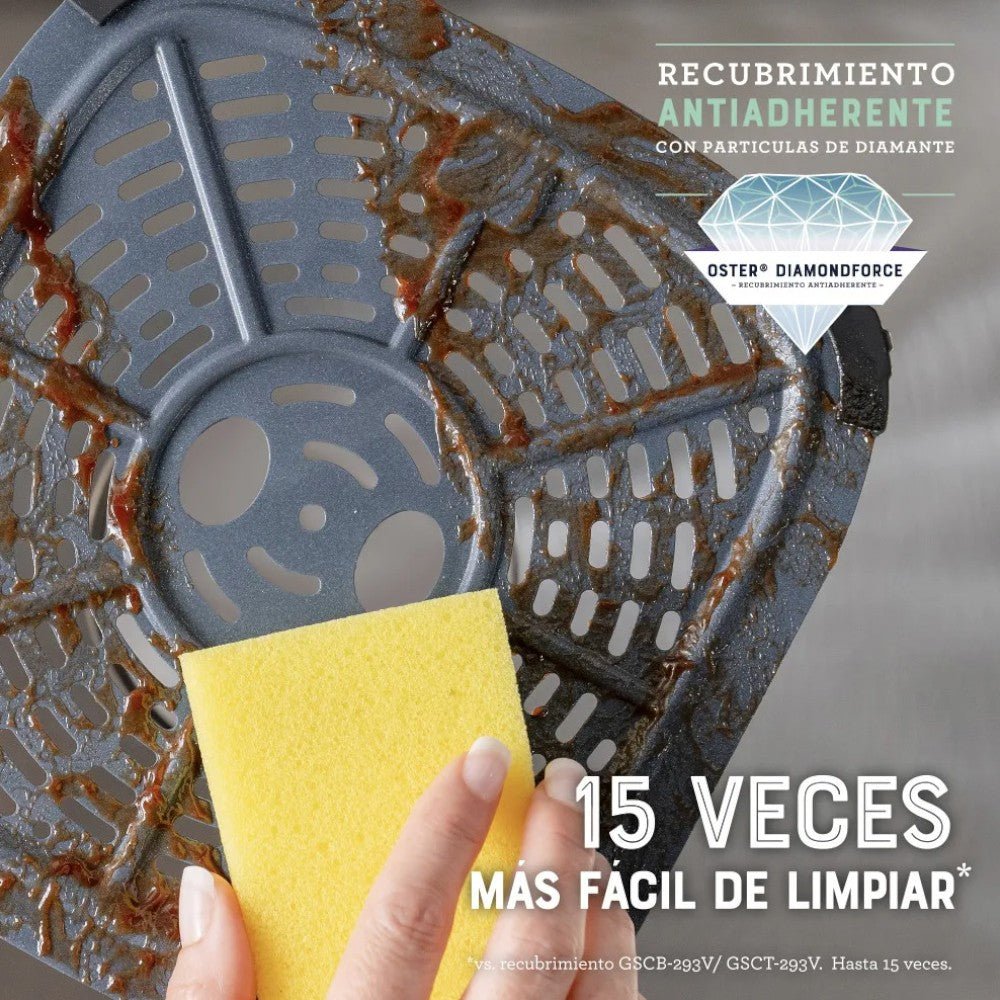 Freidora de Aire Oster 7.5 Lt digital de 10 programas en el Titán Panamá.