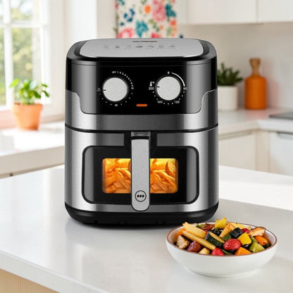 Freidora de Aire Premier 8.5 Litros / Sin Aceite / Digital / Negro - Premier - Titan.com.pa - 7453064746033