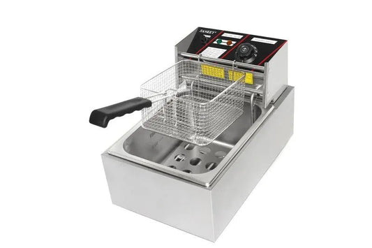 Freidora Eléctrica de Aceite Sankey 1 Cesta - Sankey - Titan.com.pa - 7453013517882
