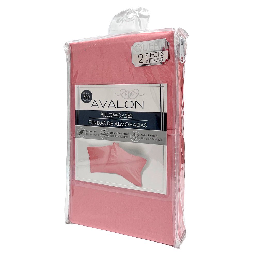 Fundas De Almohada Coral 2 Piezas Queen - Avalon - Avalon - Titan.com.pa - 7453112324923