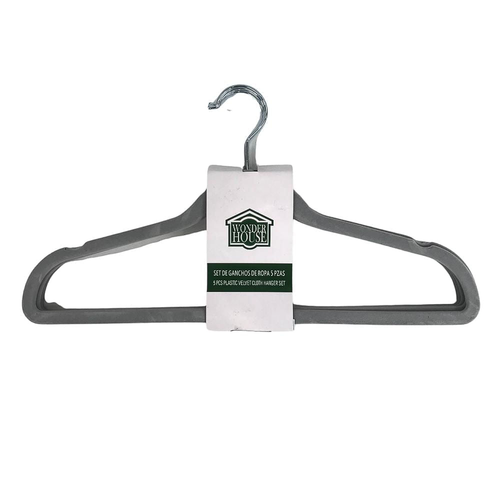 Gancho Para Ropa Wonder House 5 Piezas - Surtido