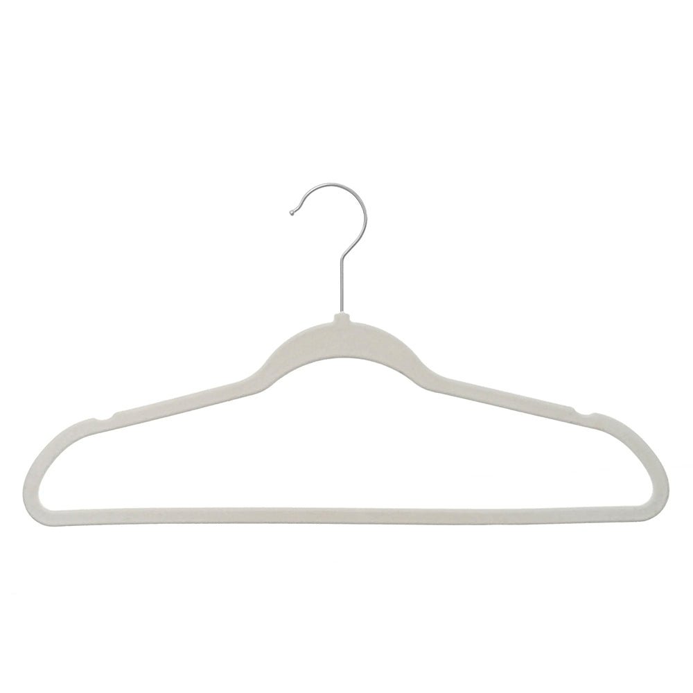 Ganchos de Terciopelo Home Para Ropa de Adulto / Gris / Antideslizantes / 30 Piezas - Home - Titan.com.pa - 2150111189014