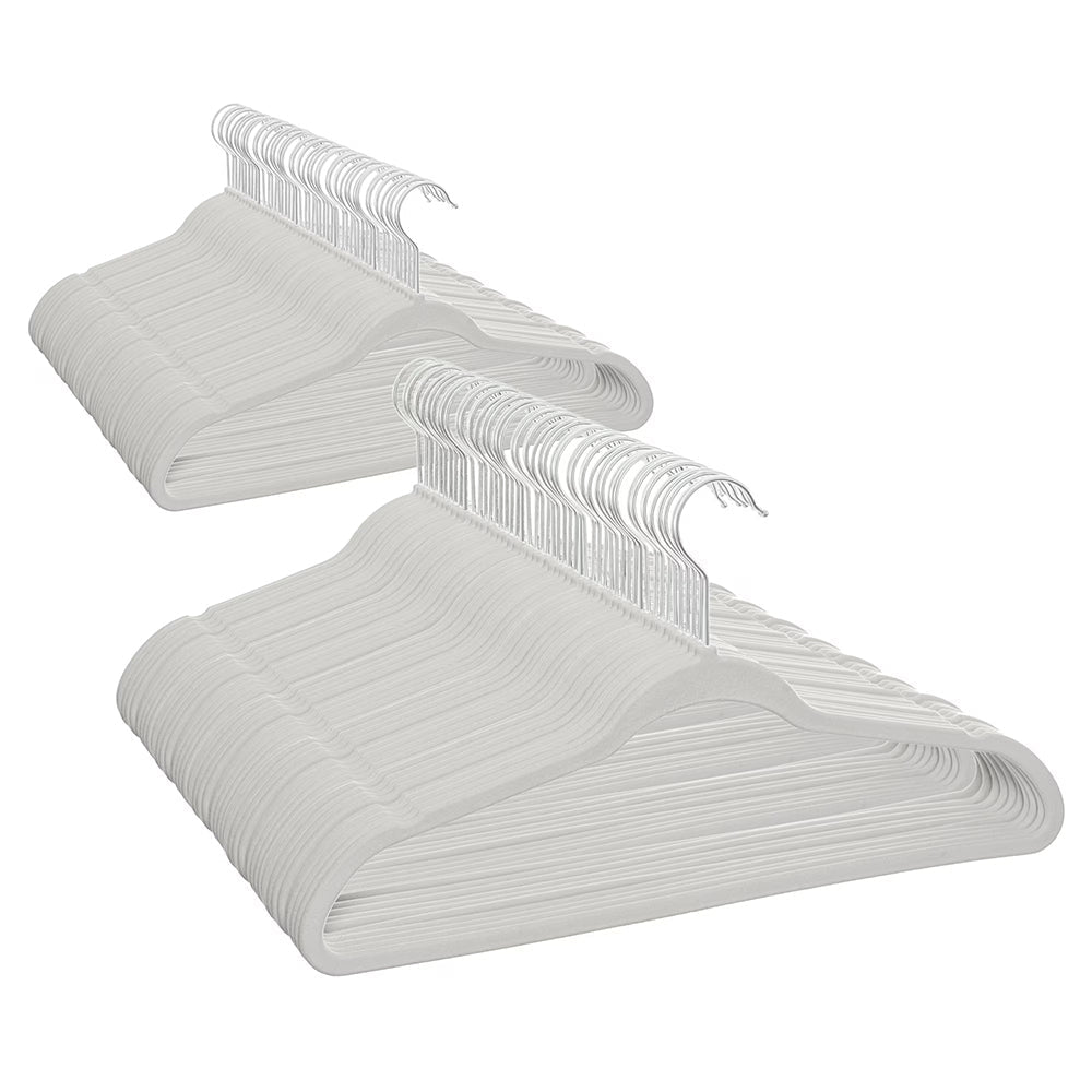 Ganchos de Terciopelo Home Para Ropa de Adulto / Gris / Antideslizantes / 30 Piezas - Home - Titan.com.pa - 2150111189014