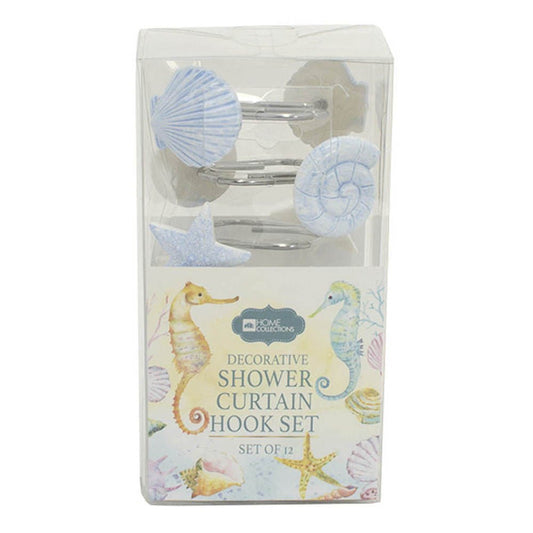 Ganchos Para Cortina De Baño Home Collections 12 Piezas