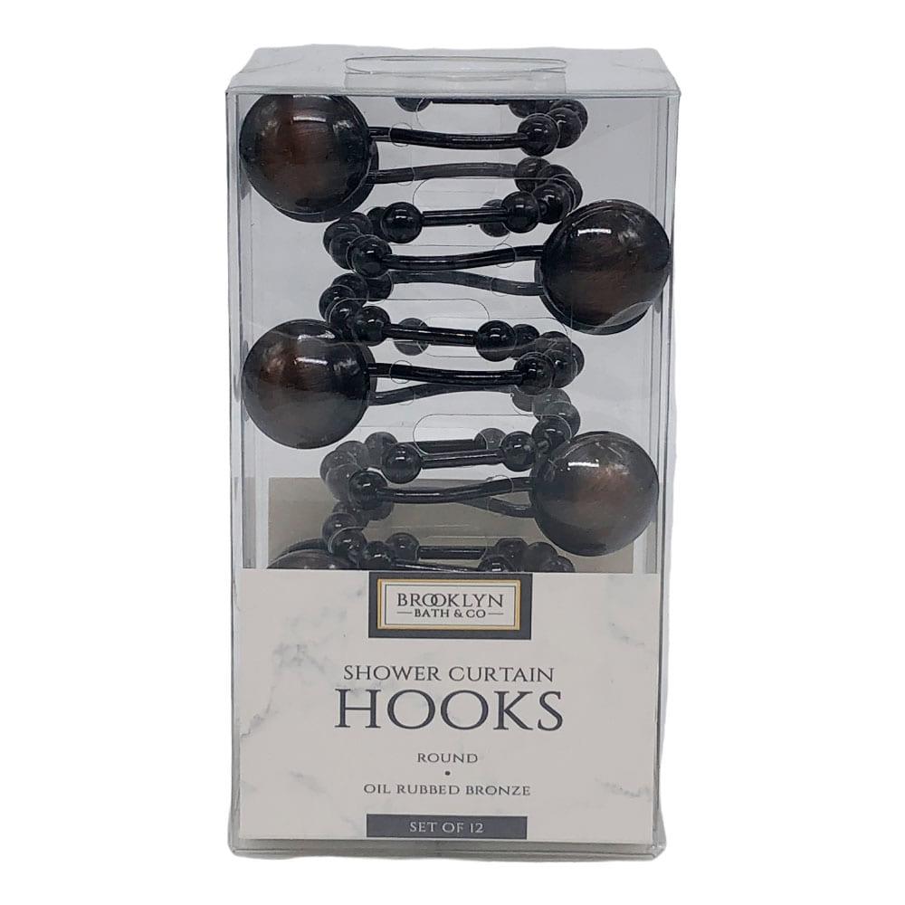 Ganchos Para Cortina Home Expressions Set de 12 Piezas