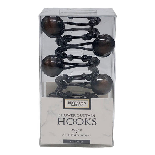 Ganchos Para Cortina Home Expressions Set de 12 Piezas