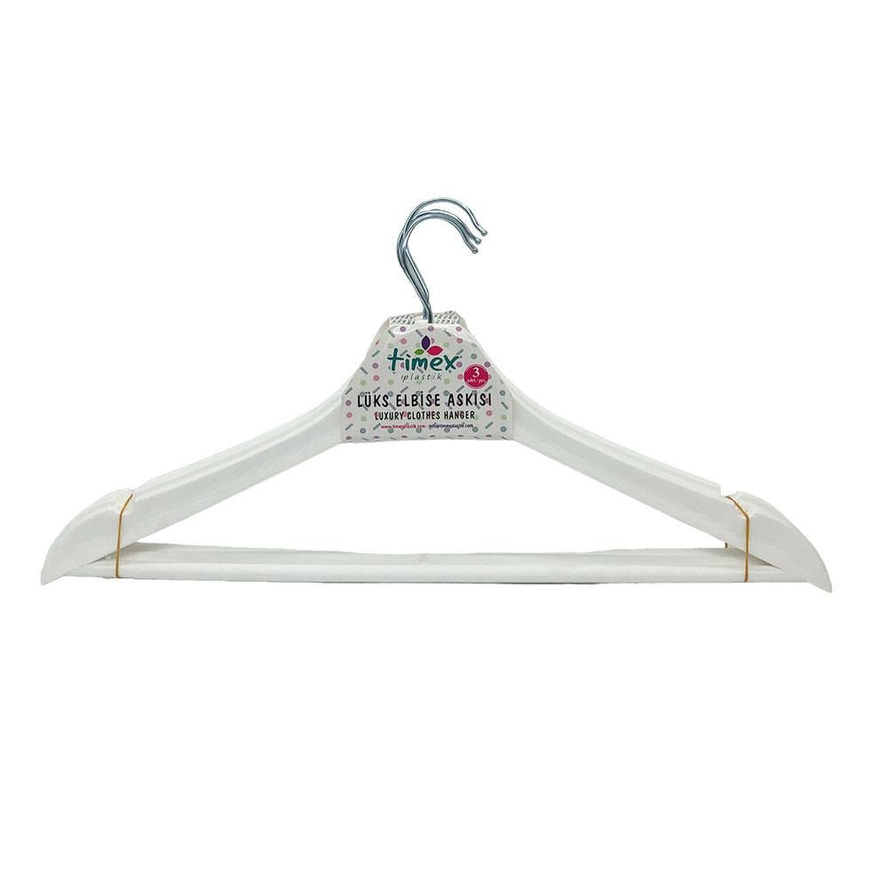 Ganchos Para Ropa Timex Plastik de Plástico 3 Piezas