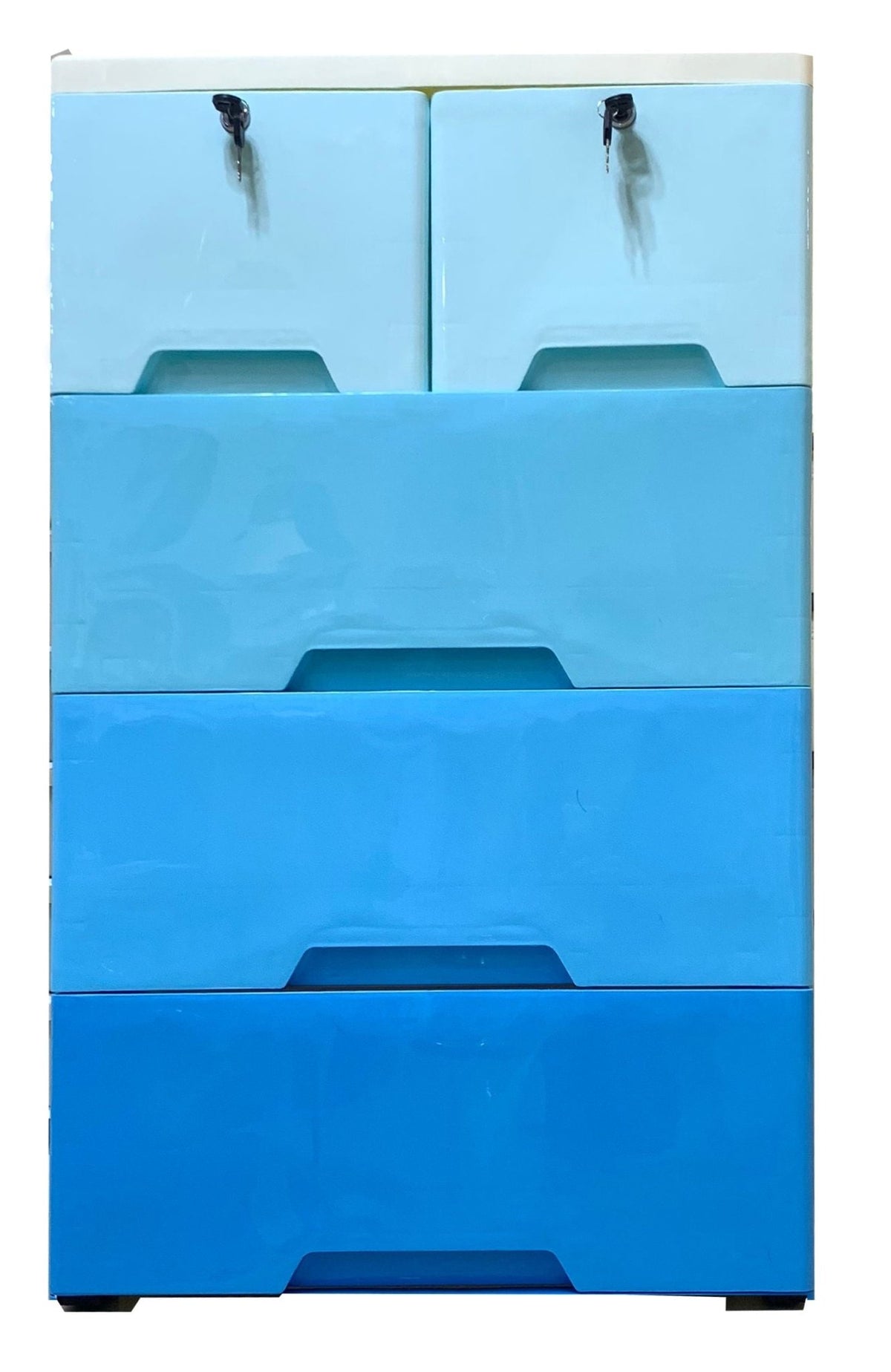 Gavetero de Plástico / Elements Furniture / 4 Niveles / Azul - Elements Furniture - Titan.com.pa - 2100000139422