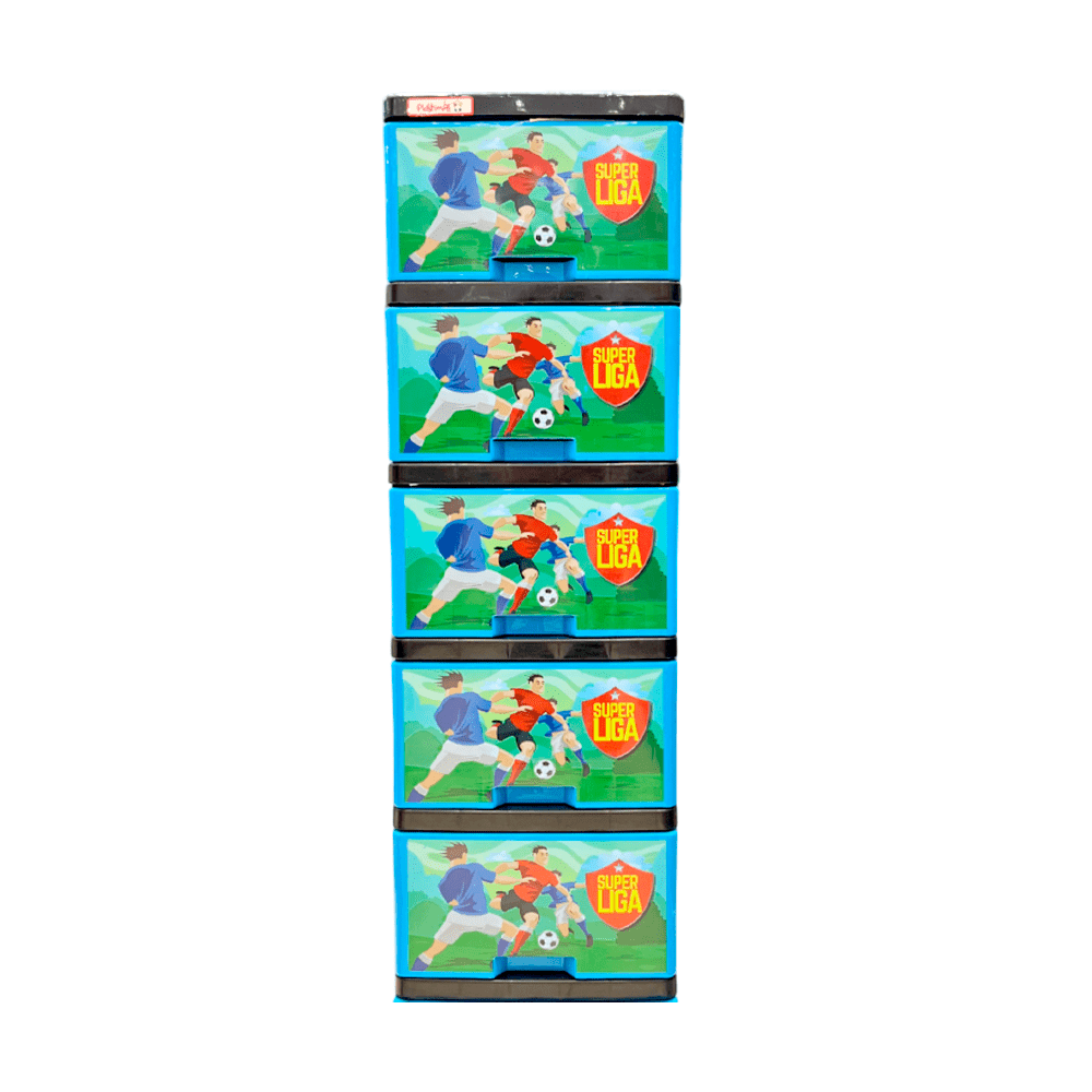 Gavetero Mediano Plastimas De 5 Gavetas / Super Liga - Plastimas - Titan.com.pa - 7424628502846