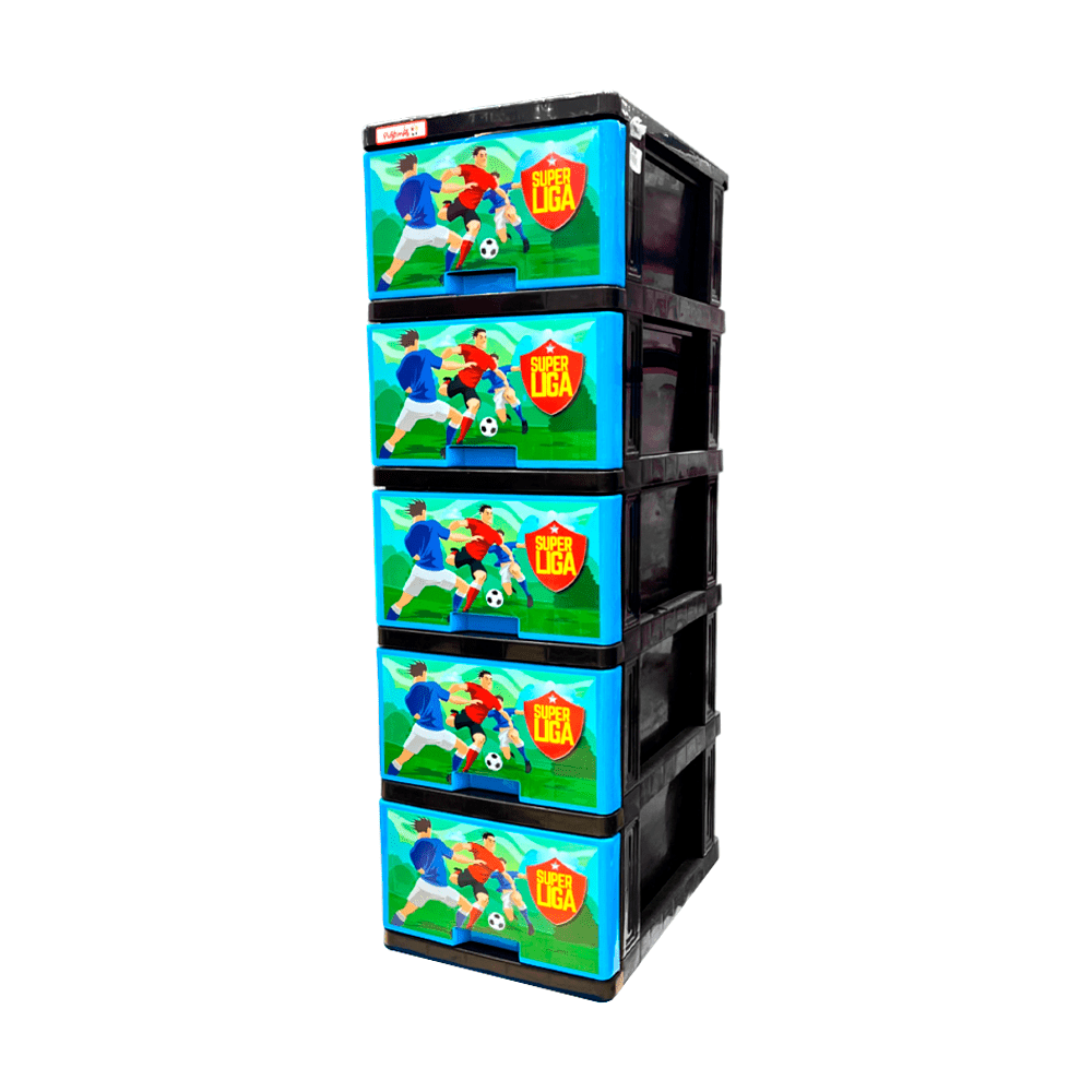 Gavetero Mediano Plastimas De 5 Gavetas / Super Liga - Plastimas - Titan.com.pa - 7424628502846