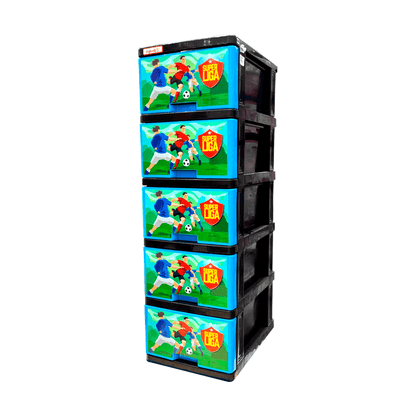 Gavetero Mediano Plastimas De 5 Gavetas / Super Liga - Plastimas - Titan.com.pa - 7424628502846