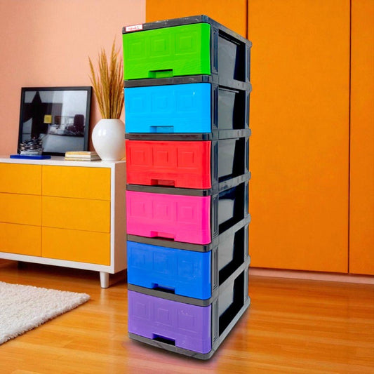 Gavetero Mediano Plastimas De 6 Gavetas Combinado - Plastimas - Titan.com.pa - 792612403736