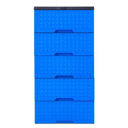 Gavetero Moderno Plastek 5 Gavetas / Azul - Plastek - Titan.com.pa - 2150110312628