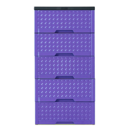 Gavetero Moderno Plastek 5 Gavetas / Morado - Plastek - Titan.com.pa - 2150110312642