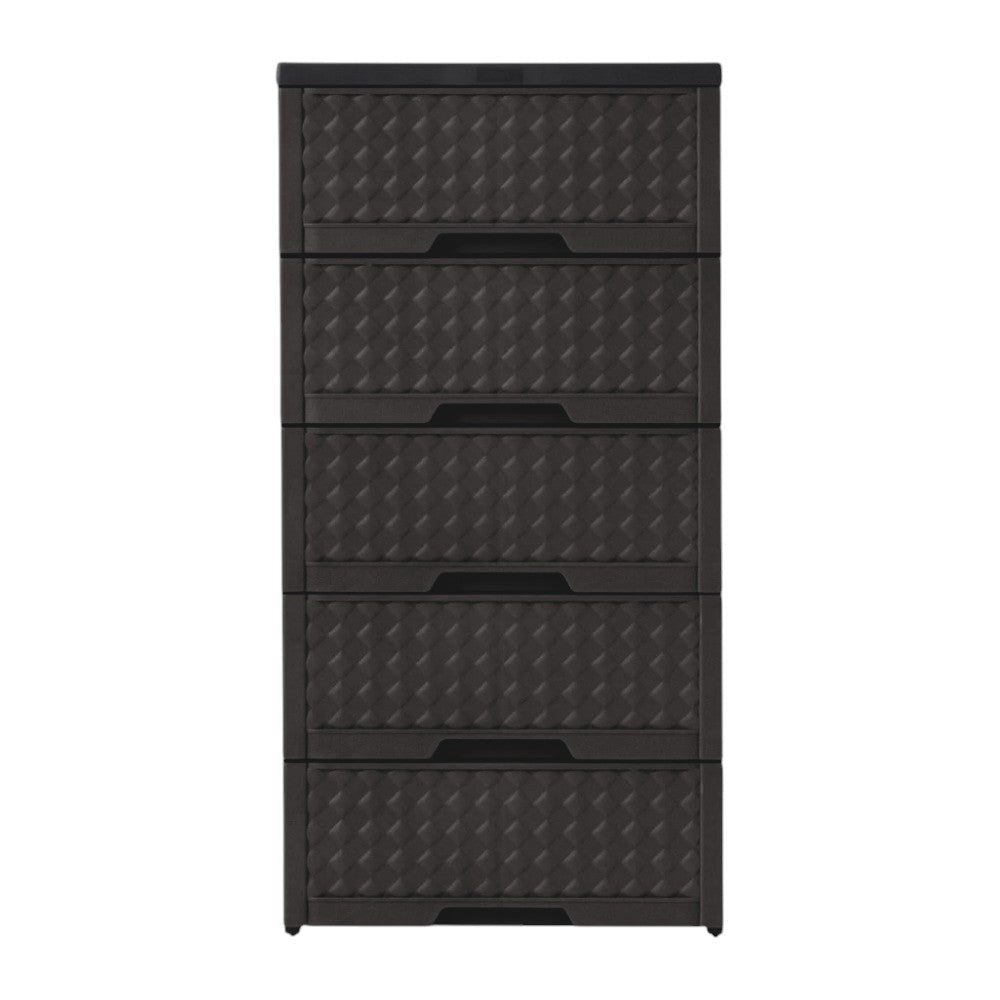 Gavetero Moderno Plastek 5 Gavetas / Plástico / Negro - Plastek - Titan.com.pa - 2150110601401