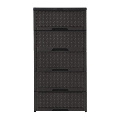 Gavetero Moderno Plastek 5 Gavetas / Plástico / Negro - Plastek - Titan.com.pa - 2150110601401
