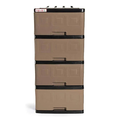 Gavetero Plastimas Chocolate 4 Gavetas - Plastimas - Titan.com.pa - 792612403439