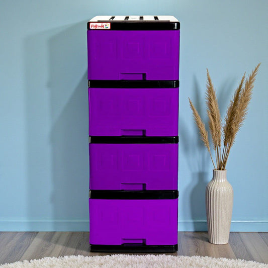 Gavetero Plastimas Morado 4 Gavetas - Plastimas - Titan.com.pa - 792612403453