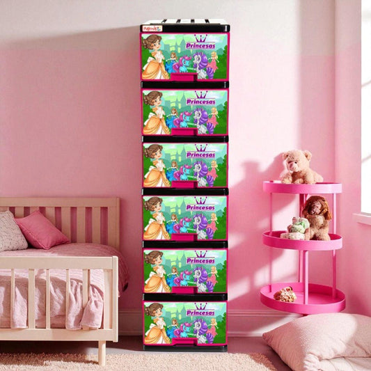 Gavetero Plastimás Princesas | 6 Gavetas - Plastimas - Titan.com.pa - 792612005398