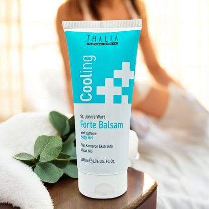 Gel de Masaje Thalia Forte Bálsamo Con Hipérico | 200 ml - Thalia - Titan.com.pa - 8684225890411