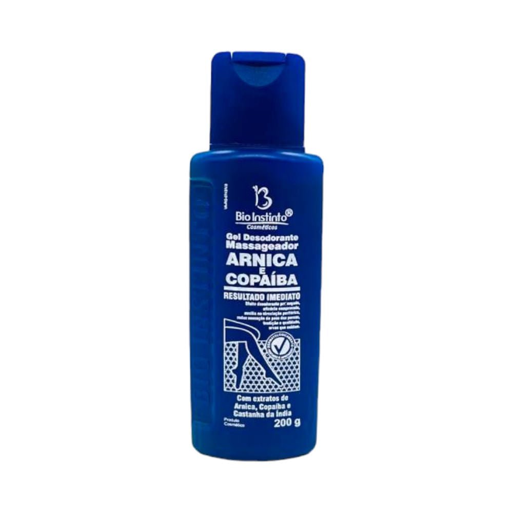 Gel Masajeador Bio Instinto Con Árnica 200G