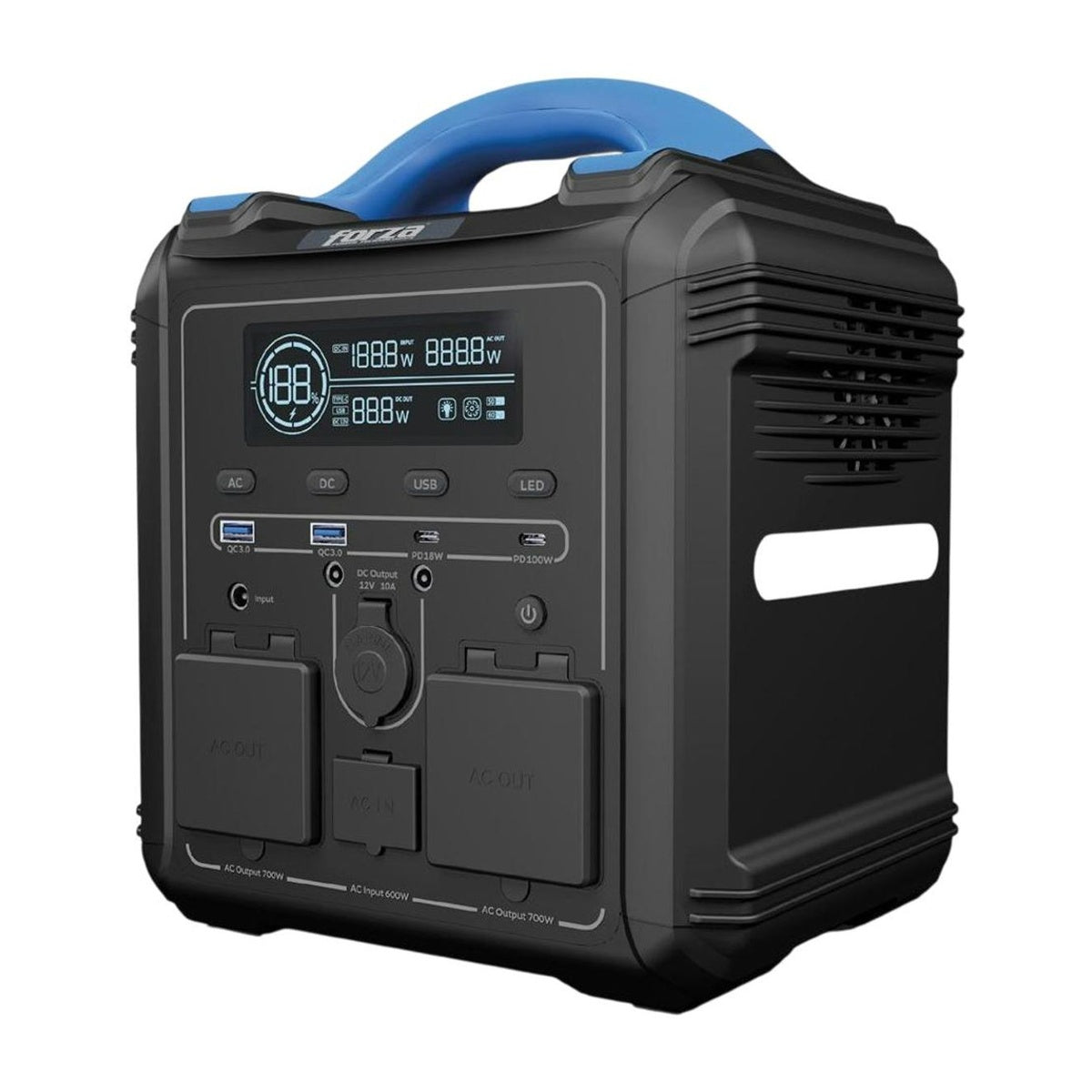 Generador Portátil Forza 700W - FORZA - 11097450