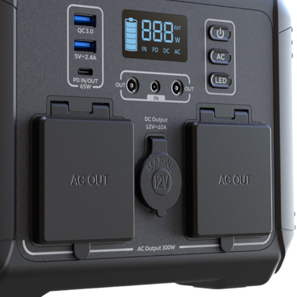 Generador Eléctrico Forza de Baterías LMFP / Portátil / 300W - Forza - Titan.com.pa - 798302201798