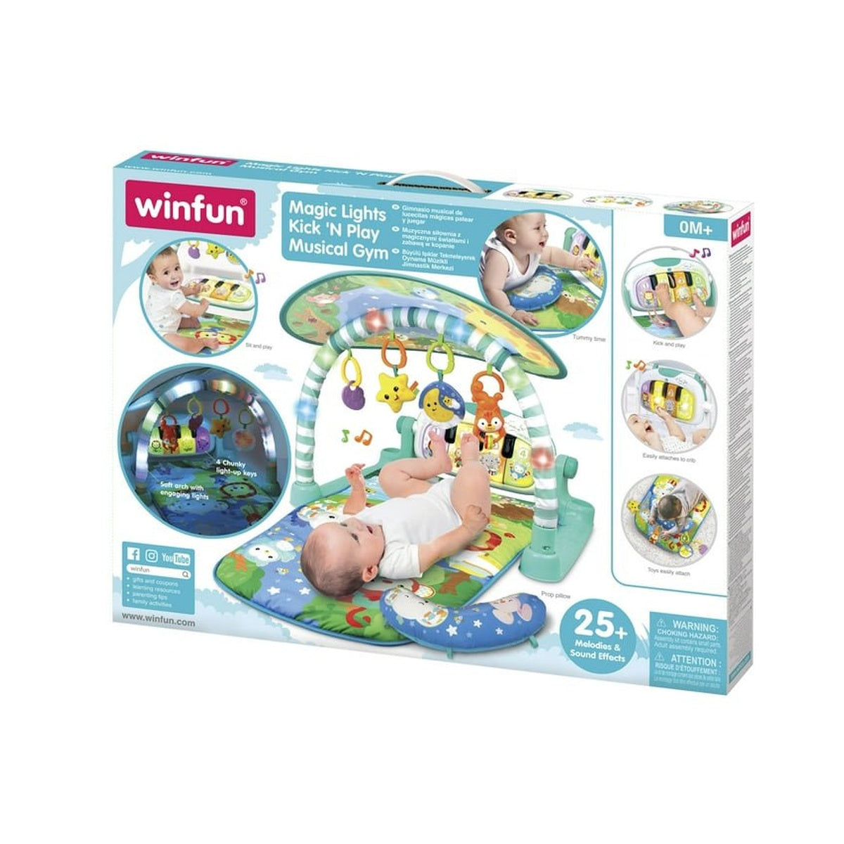 Gimnasio Musical Luces Mágicas - WINFUN - 11075701
