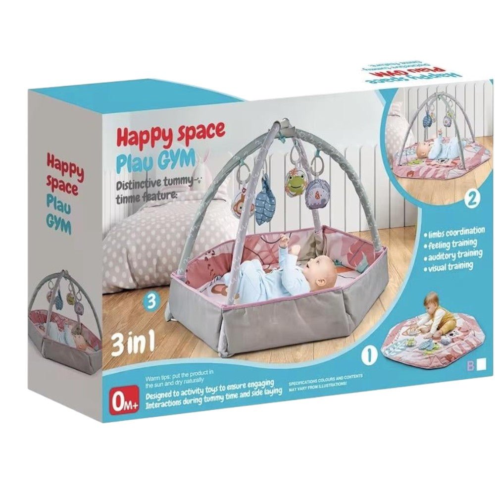 Gimnasio Para Bebé/Animales De Selva 3 En 1 - Ar Leite - Titan.com.pa - 2100000633098